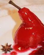 Десерт груша и свекла