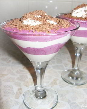 Десерт из маскарпоне