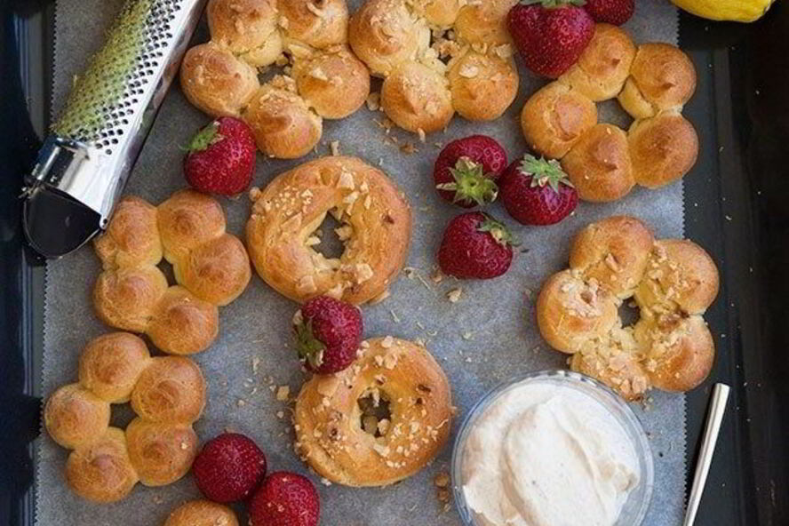 Рецепт десерт из заварного теста