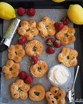 Десерт из заварного теста