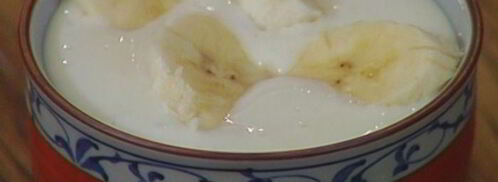 йогуртовый десерт с бананами и миндалем. Шаг 6