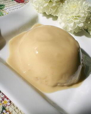 Карамельная панна котта