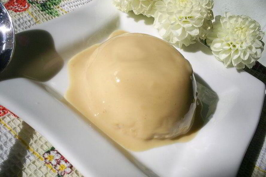 Рецепт карамельная панна котта