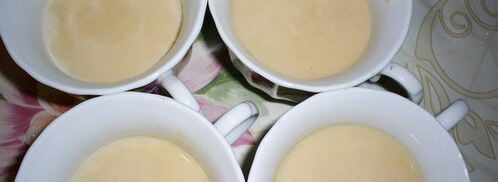 карамельная панна котта. Шаг 4