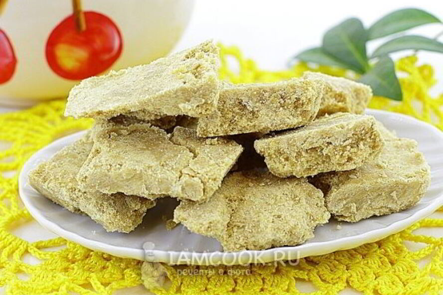 Рецепт кунжутная халва