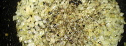 хлебный пудинг с горгонзолой. Шаг 2