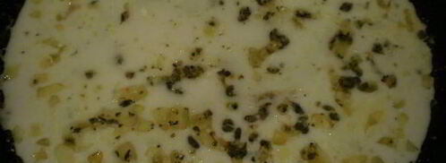 хлебный пудинг с горгонзолой. Шаг 3