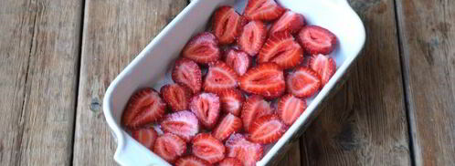 клафути с клубникой. Шаг 12