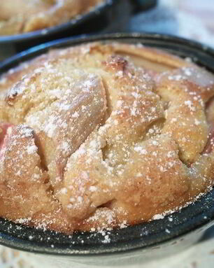 Клафути с ревенем