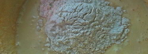 клафути ягодное. Шаг 3