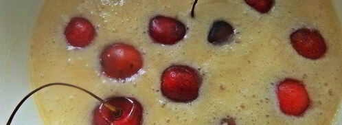 клафути ягодное. Шаг 7