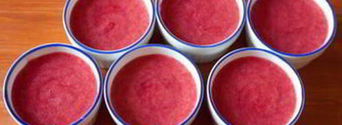 клубничная панна котта с соусом. Шаг 4