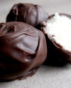 Домашние конфеты Баунти без выпечки