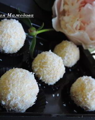 Кокосово-кунжутные конфеты