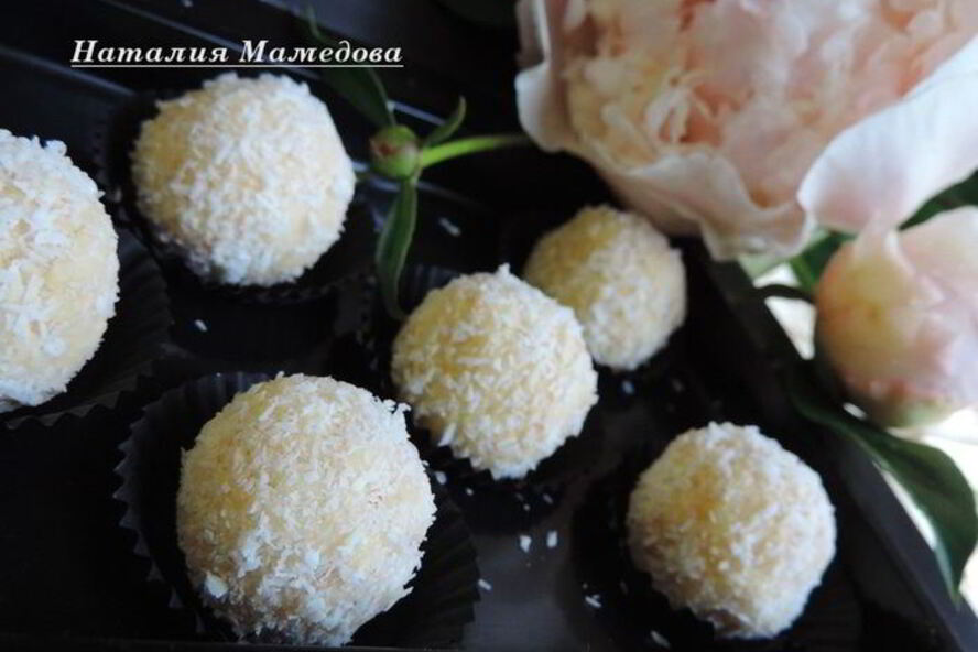Рецепт кокосово-кунжутные конфеты