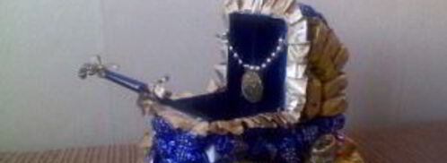 коляска из конфет. Шаг 7