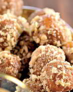 Конфеты Ежики с растопленными ирисками