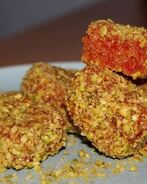 Конфеты из сушеного кизила с миндалем