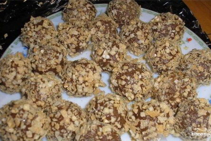 Рецепт конфеты курочка ряба