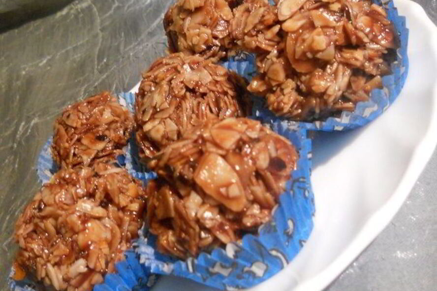 Рецепт конфеты миндальные лепестки в шоколаде