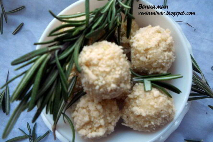 Рецепт конфеты с белым шоколадом, лаймом и розмарином