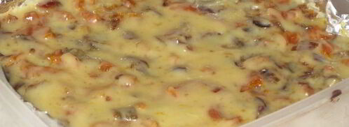 конфеты с двумя видами шоколада, с орехами и сухофруктами. Шаг 7