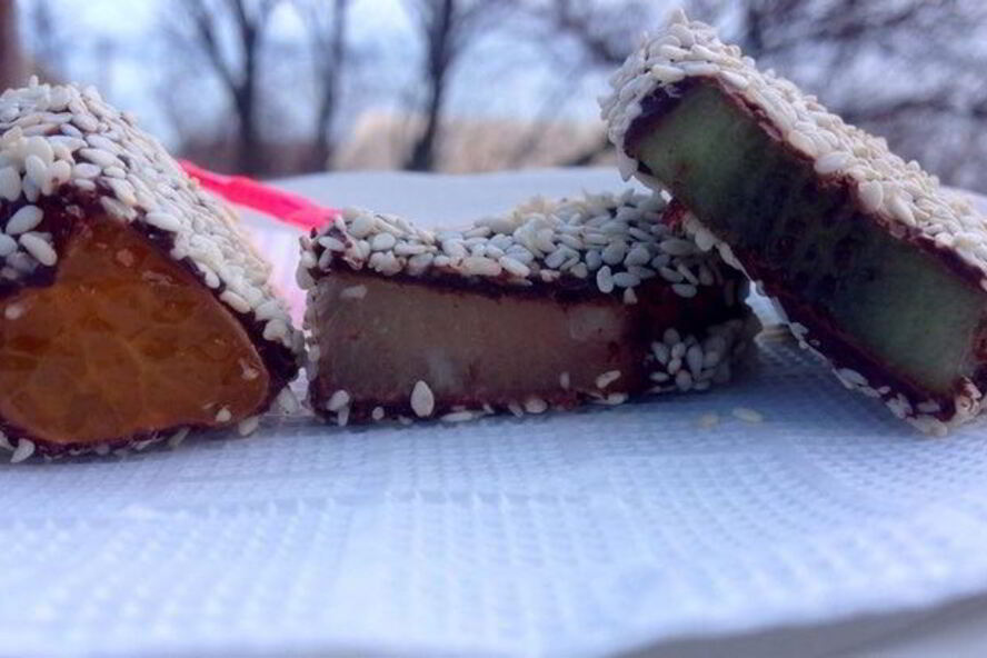 Рецепт конфеты с фруктами