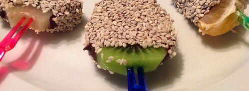 конфеты с фруктами. Шаг 2