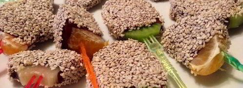 конфеты с фруктами. Шаг 3