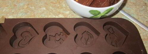 конфеты сладкий поцелуй. Шаг 4