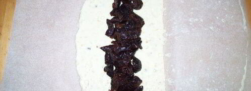 конфеты треугольнички с черносливинкой. Шаг 3