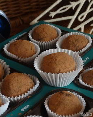 Конфеты трюфель на сгущённом молоке