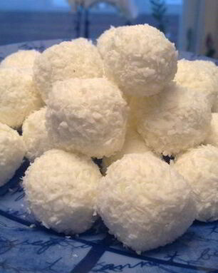 Конфеты Творожные шарики с орехами