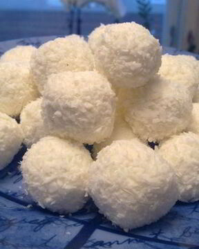 Конфеты Творожные шарики с орехами