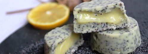 маковые конфеты с лимонным курдом. Шаг 9