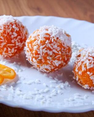 Морковные рафаэлло