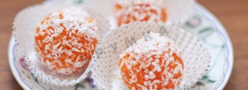 морковные рафаэлло. Шаг 6