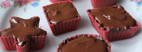 шоколадные конфеты с начинкой. Шаг 5