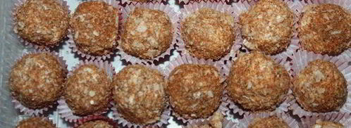 творожные конфеты бабушке на 80-летие. Шаг 5