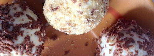 творожные конфеты с клубникой. Шаг 8