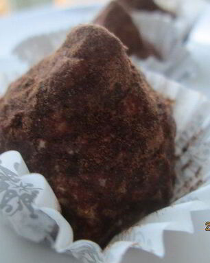 Творожные конфеты с тыквой и хурмой