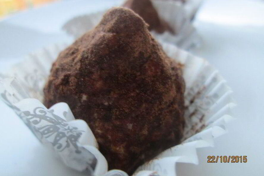 Рецепт творожные конфеты с тыквой и хурмой