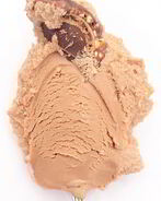 Замороженный йогурт с нутеллой и конфетами Ferrero Rocher