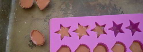 замороженные шоколадные конфеты без сахара. Шаг 4