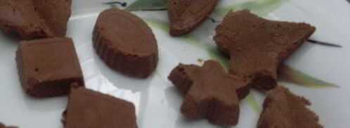 замороженные шоколадные конфеты без сахара. Шаг 5