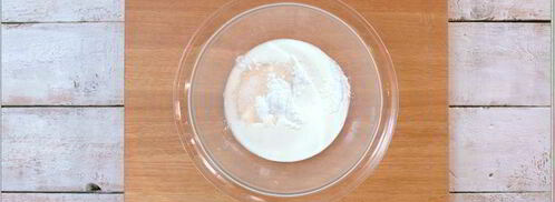 блинчики со сливочно-вишневым кремом. Шаг 5