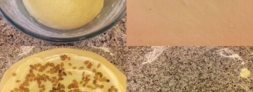 булочки с кремом и изюмом. Шаг 6