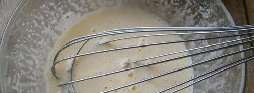 булочки с заварным кремом и персиком. Шаг 5