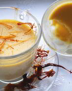 Карамельные кремовые горшочки