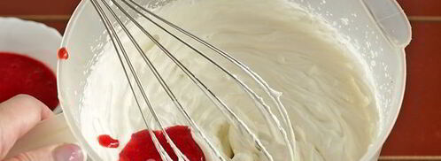 клубничный крем для торта. Шаг 9